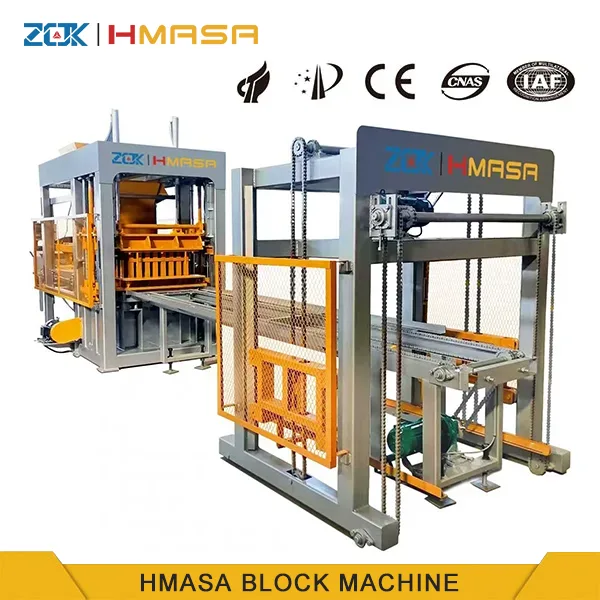 Concrete Block Molding Machine